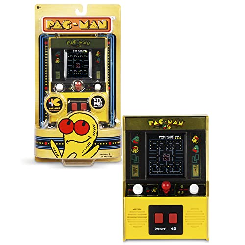 Basic Fun 09530 Classics Pac-Man Color LCD Retro Mini Arcade Spiel