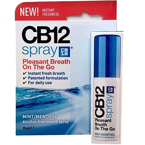 10x CB12 Spray 15ml PZN: 12414534 Mundspray für frischen Atem Alkoholfrei