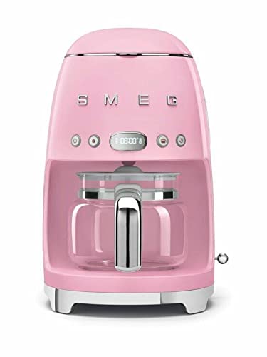 Smeg DCF02PKEU Kaffeemaschine 50`s Style pink