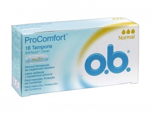 3 O.B. Tampons - Pro Comfort Normal Tampons 3 x 16 pcs by O.B. Tampons