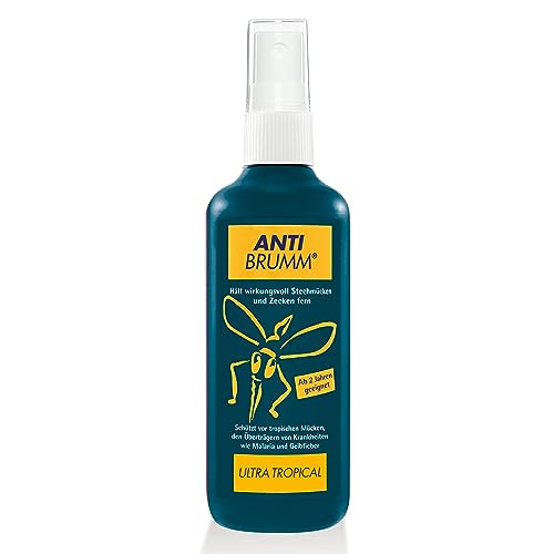 Anti Brumm Ultra Tropical Pumpspray, 75 ml: Insekten-Repellent für effektiven Schutz gegen Mücken und Zecken, Mückenspray mit DEET