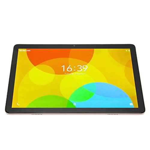 Airshi 10,1-Zoll-Tablet Unterstützt Schnellladung, AU-Stecker 100–240 V, 11.0-Tablet Zum Lernen (Gold)